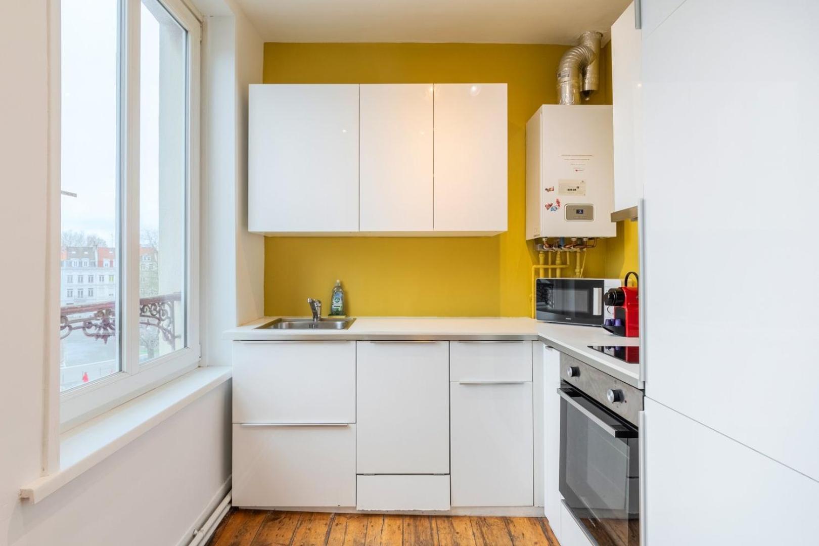 2-Bedroom Apartment Near Metro ليل المظهر الخارجي الصورة